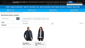 BlankShirts - Bulk Denim Jackets