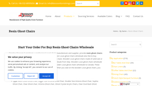Blossom Furnishings - Ghost Chairs Collection