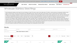 Body Piercing - Wholesale Stainless Steel Rings