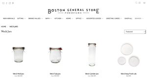 Boston General Store - Weck Jars
