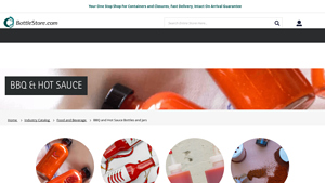 Bottlestore - Hot Sauce & BBQ Sauce Containers
