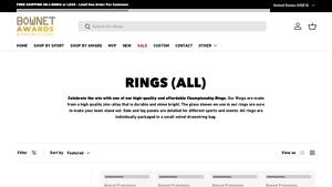 Bownet Promotions - Championship Rings