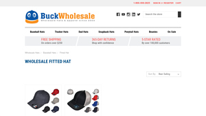 Buck Wholesale - Fitted Baseball Hats