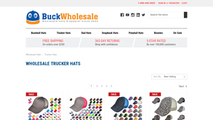 Buck Wholesale - Wholesale Trucker Hats
