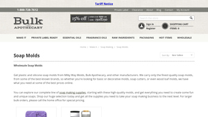 Bulk Apothecary - Wholesale Soap Molds