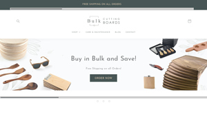 Bulk Cutting Boards - High-Quality Solid Hardwood Cutting Boards