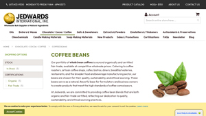 Jedwards International - Fair Trade Organic Coffee Beans