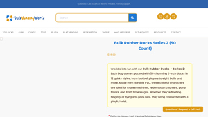 Bulk Vending World - Bulk Rubber Ducks Series 2