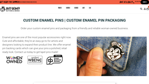 Busy Beaver - Custom Enamel Pins