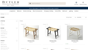 Butler Specialty - Cane Furniture