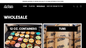 Buy Ice Cream Factory - Wholesale Ice Cream Flavors