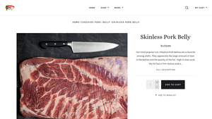 Heritage Farms - Skinless Pork Belly
