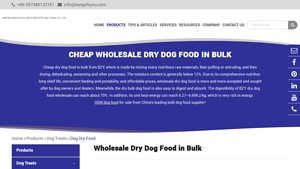 BZY - Bulk Dry Dog Food
