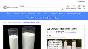 CCS - Granulated Sand Wax