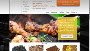 California Charcoal & Firewood - Natural Lump Charcoal & Cooking Woods