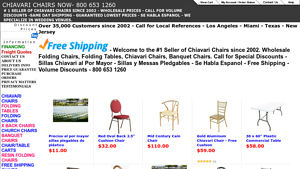 California Chiavari Chairs - Wholesale Chiavari and Folding Chairs