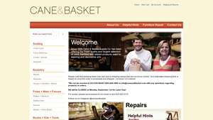 Cane and Basket - Original Danish Seat Cord