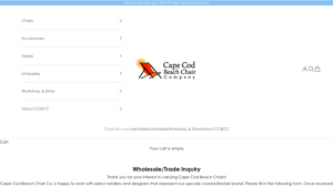 Cape Cod Beach Chair - Premium Beach Products