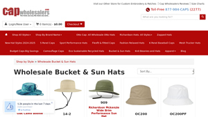 Cap Wholesalers - Wholesale Bucket & Sun Hats