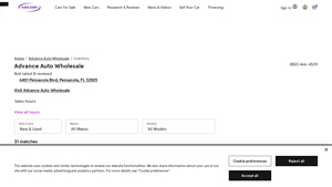 Advance Auto Wholesale - New & Used Cars