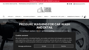 Car Supplies Warehouse - Pressure Washers
