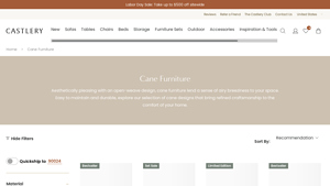 Castlery - Lucia Cane Sofa