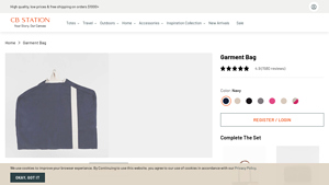 CB Station - Canvas Garment Bags