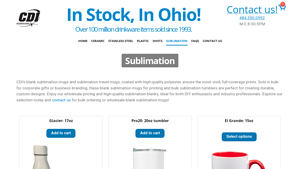 CDI Mugs - Wholesale Sublimation Tumblers