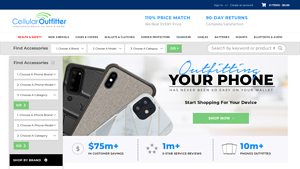 Cellular Outfitter - ShockProof Case & Charging Cable