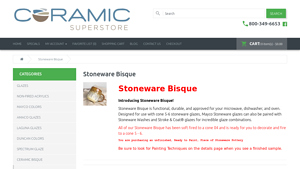Ceramic Superstore - Wholesale Stoneware Bisque