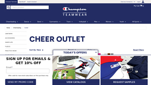 Champion Teamwear - Cheerleading Apparel
