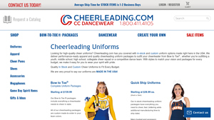 Cheerleading.com - Bow to Toe® Complete Uniform Packages