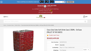 Coca Cola - Soft Drink Cans 355ML