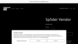 Chicos Enterprise - Sp5der Vendor