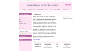 Huaxing Fashion - Lace Trims and Fabrics
