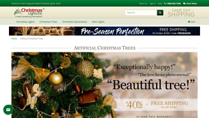 Christmas Lights Etc - Artificial Christmas Trees