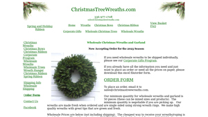 Christmas Tree Wreaths - Wholesale Fraser Fir Wreaths