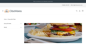 Cibo Wares - Wholesale Disposable Plates