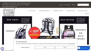 Clear Handbags - Wholesale & Custom Clear Bags