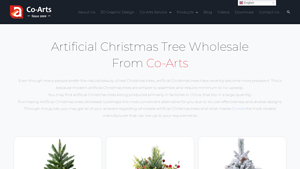 Co-Arts Innovation - Wholesale Artificial Christmas Trees