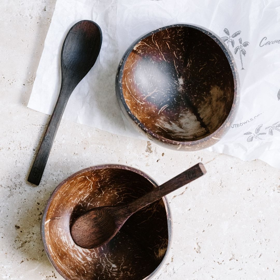 A stock image illustrating coconut bowls wholesale concepts