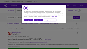 BT - Speed Testing Alternatives