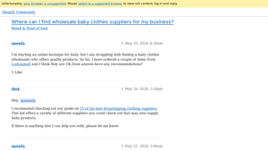Wholesale Baby Clothes - Key Suppliers