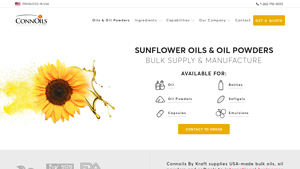 Connoils - High Oleic Sunflower Oils & Powders