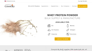 Connoils - Organic Whey Protein Bulk Oil Powder