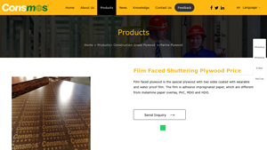 Consmoswood - Film Faced Shuttering Plywood