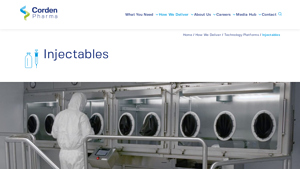 CordenPharma - Sterile Injectable Solutions