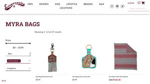 Myra Bags - Key Fobs and Throws