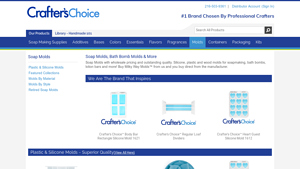 Crafter's Choice - Soap Molds & Bases