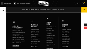 CSG Sports - NHL Licensed Jerseys and Kits